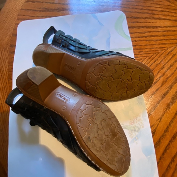Reiker Antistress Leather Slingback Sandals -EUC - Picture 8 of 10